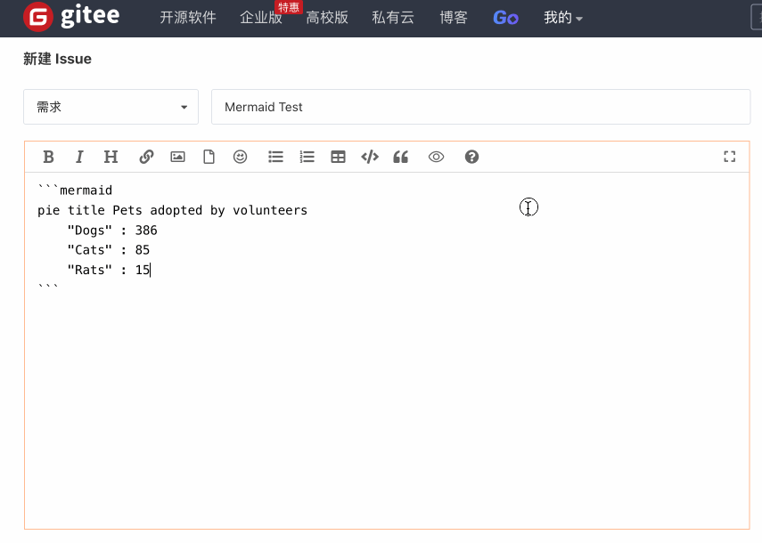 Gitee 现已全面支持 Mermaid 图表渲染-Gitee 官方博客